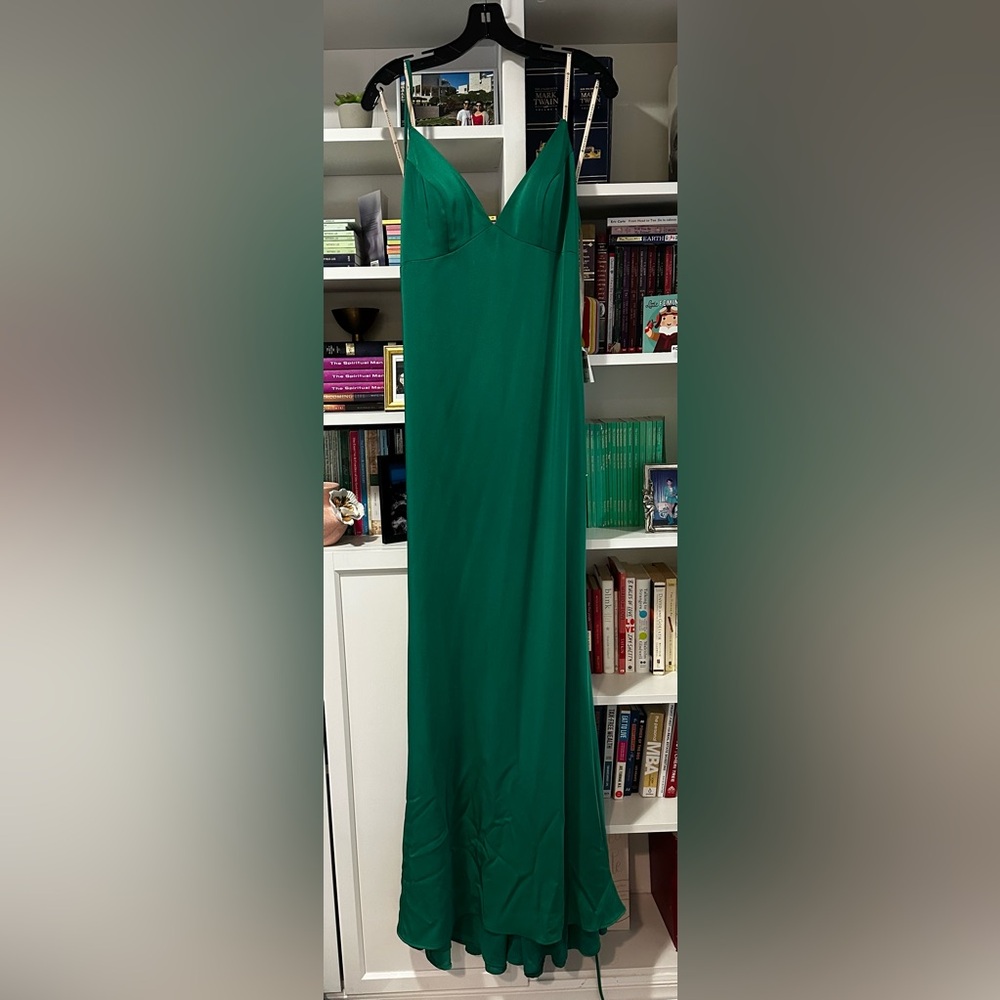 Faviana Green Prom Dress